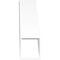Ekena Millwork 5-in. W x 16-in. D x 16-in. H Traditional Architectural Grade PVC Knee Brace BRCP05X16X16TRA - alternate 6